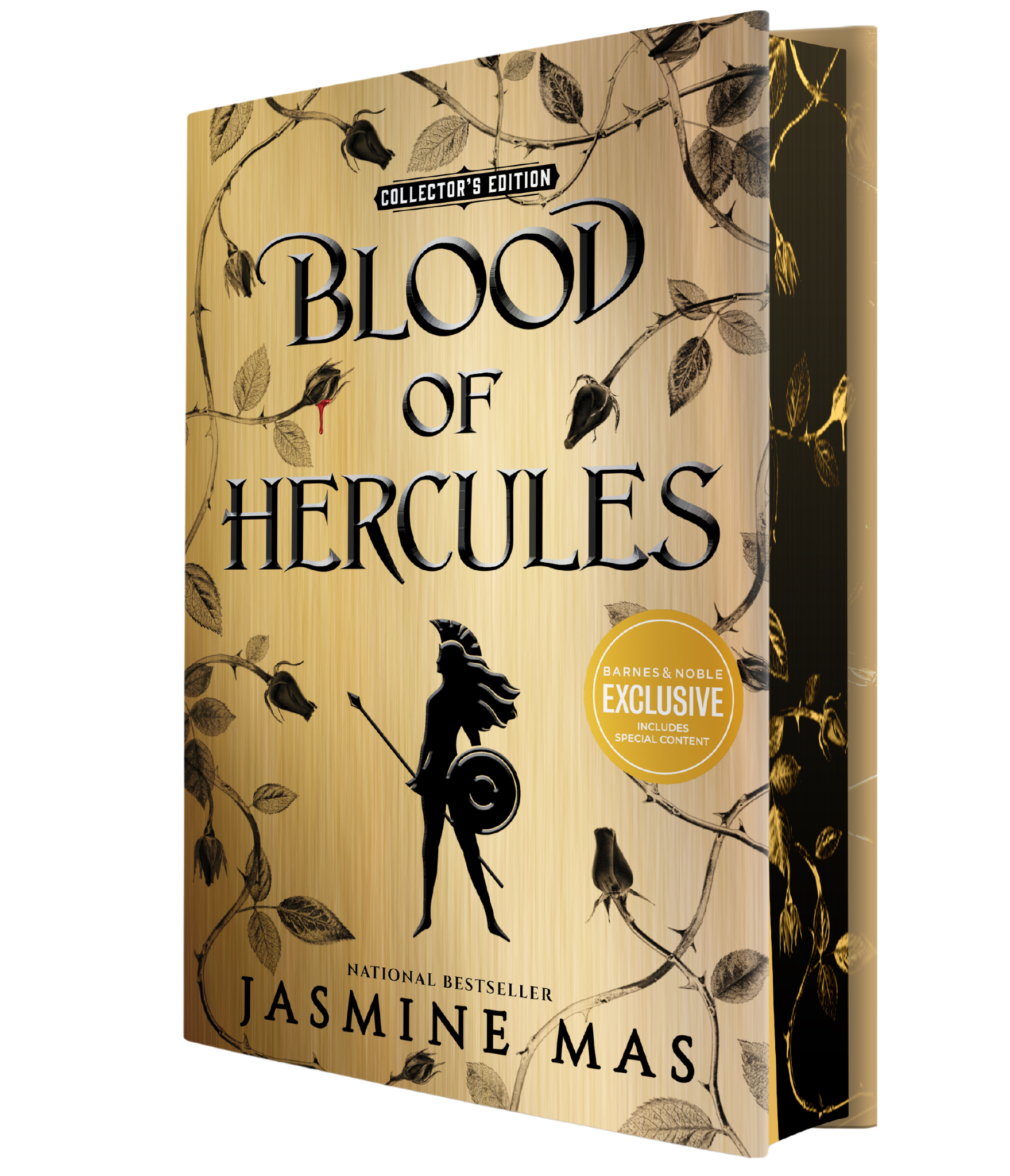 Blood of Hercules (Villains of Lore #1) - Jasmine Mas - Out of Print B&N Exclusive Collectors Edition - Like New Condition