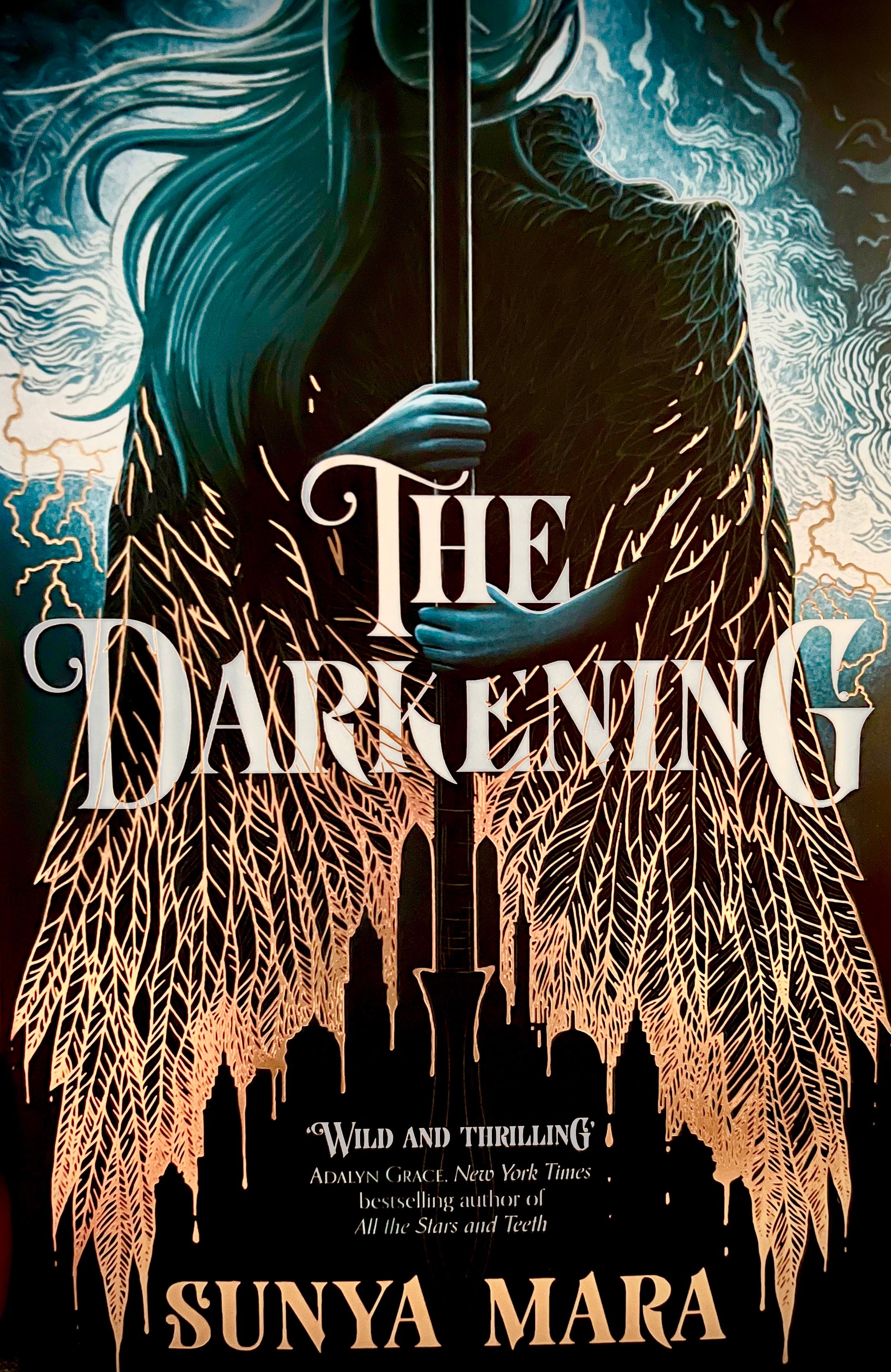 The Darkening (The Darkening #1) - Sunya Mara - Fairyloot Exclusive Edition - Like New Condition
