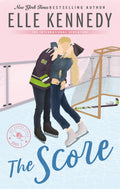 The Score (Off-Campus #3) - Elle Kennedy - Out of Print Limited Edition Sprayed Edges Paperback - Like New Condition